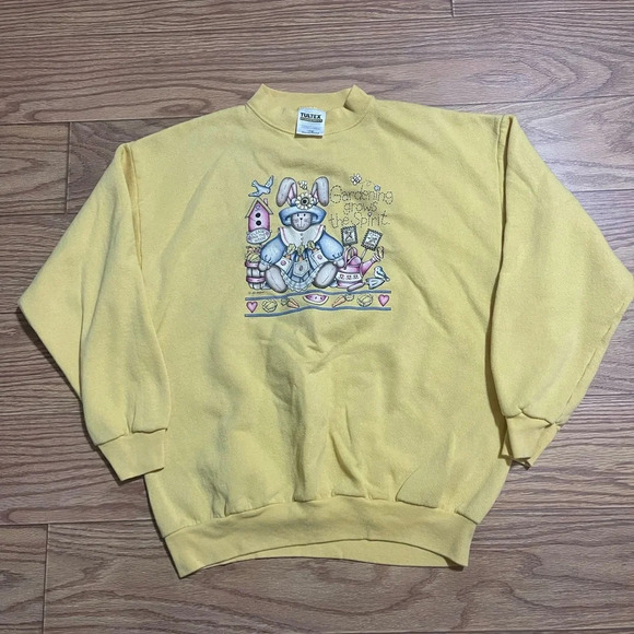 Vintage Gardening Sweatshirt Large - Picture 1 of 7